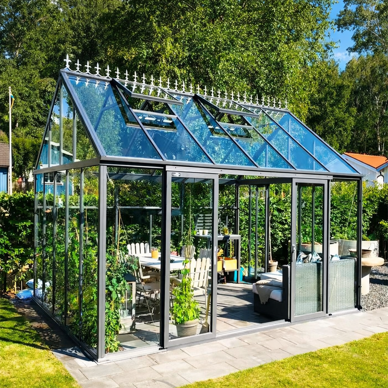 Kingsmere Heritage 8×15 Victorian Greenhouse