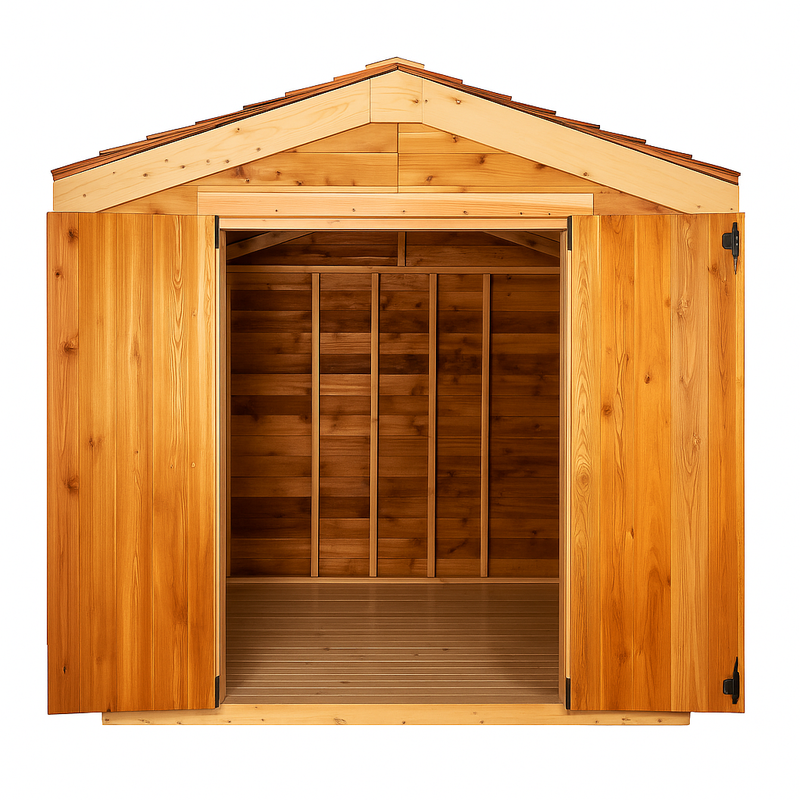 TimberCrest Heritage 8x8 Cedar Gable Shed