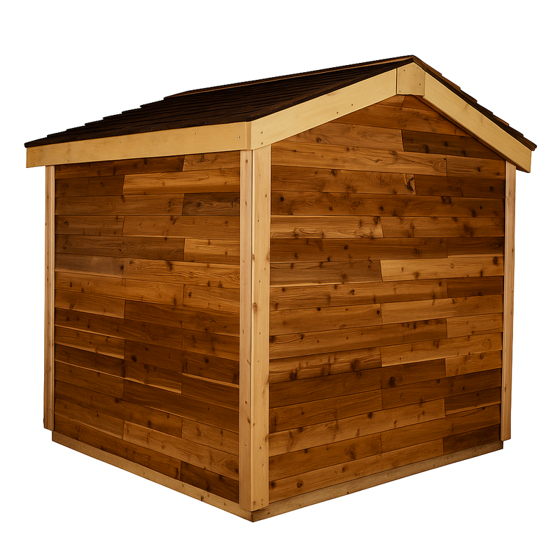TimberCrest Heritage 8x8 Cedar Gable Shed